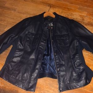 Leather jacket